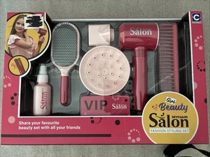Kids Toys Pink Hair Salon Set - Picture 1 of 7