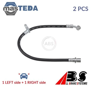 SL 1758 BRAKE HOSE LINE PIPE FRONT ABS 2PCS NEW OE REPLACEMENT - Image 1 of 4