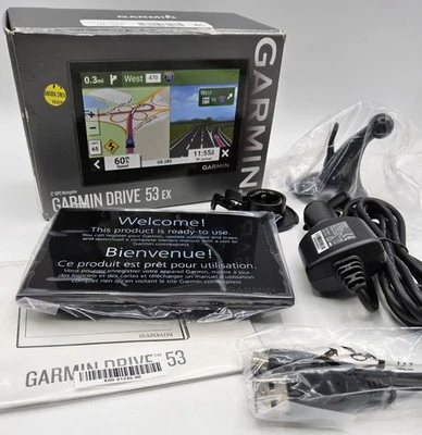 Garmin Drive 53 EX 5" Touchscreen GPS Navigator NEW - Image 1 of 4
