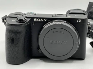SONY ALPHA ILCE-6600 24.2MP MIRRORLESS CAMERA - GOOD - a6600 - a 6600 - Picture 1 of 11