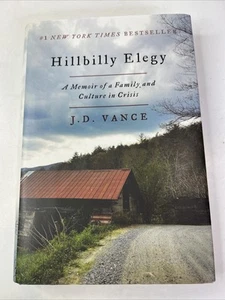 Hillbilly Elegy by JD Vance -Hard To Find 1st Edition HC/DJ Excellent Like New - Picture 1 of 9