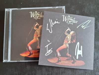 WOLF ALICE THE CLEARING CD & SIGNED/AUTOGRAPH ART CARD..SOLD OUT IMPORT VERSION Foto 1 de 4
