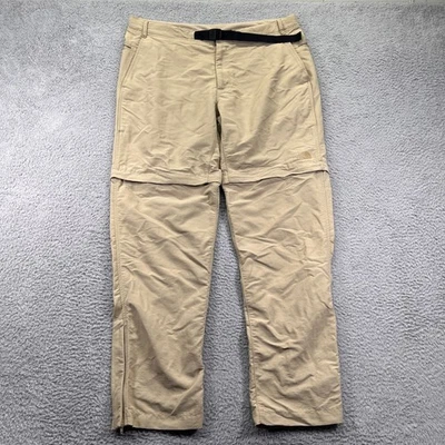 Pantalones North Face Hombres 36x32 Tostado Paramount Cinturón Convertible Senderismo Nylon Exterior Foto 1 de 4