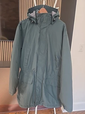 Lands' End Mens Squall Waterproof Parka Coat Sz XL - Image 1 of 4