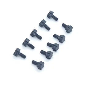 10 piezas 3,76 mm 2,39 mm 1,2 mm cinco estrellas tornillos negros para caja de reloj Richard Mille - Imagen 1 de 9