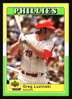 Greg Luzinski 2001 Upper Deck Decade 1970's #82 BASEBALL Card - Image 1 of 2