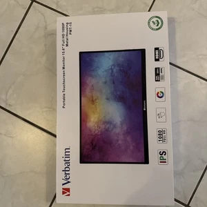 Verbatim Monitor 49592 - PMT-15 Portable Touchscreen Monitor 15.6Zoll B Ware - Bild 1 von 5