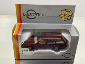 GAMA MINI 1011 BMW E34 525i TOURING -DARK RED MET. 1:43- GOOD IN BOX - Picture 1 of 7
