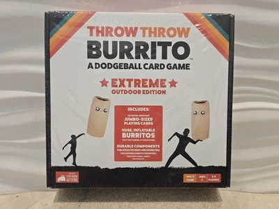Throw Throw Burrito A Dodgeball Card Game By Exploding Kittens Gift New / Sealed - Image 1 of 4
