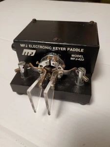 MFJ Pacesetter Electronic Keyer Paddle Model MFJ-422 - Picture 1 of 5