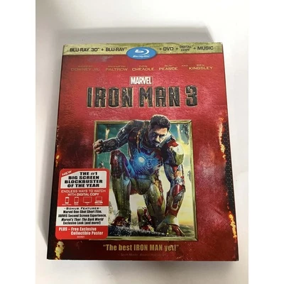 Iron Man 3 (Blu-Ray Disc, 2013) Foto 1 de 4