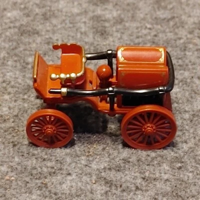 1906 Horse Drawn Pumper Cart Wagon HF 436 High Speed Red Black Collectible Toy - Image 1 of 4