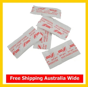 5 x 0.5g mini HQ Thermal Heatsink Paste Soft Pack for CPU – GPU - Picture 1 of 2