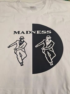 T-shirt da uomo MADNESS musica retrò SKA Northern Soul Reggae - Foto 1 di 1