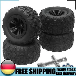 4 Stücke Schnee Sand Reifen Reifen Rad RC Auto Räder und Reifen für 1/12 1/14 1/ - Bild 1 von 12