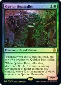 Quirion Beastcaller FOIL - 175/281 - Rare - Dominaria United DMU MTG - Picture 1 of 1