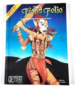 Fiend Folio Advanced Dungeons and Dragons Gary Gygax AD&D First Edition - Picture 1 of 11