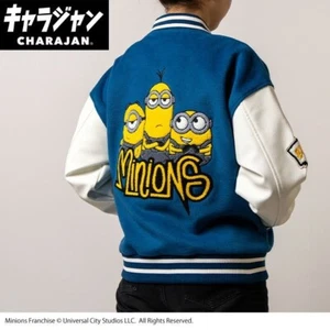marushin Varsity Jacket L & 3L Minions Sagara Embroidery Polyester JAPAN NEW - Picture 1 of 12