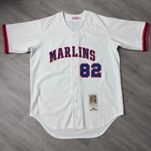 Team Issue 2002 Florida Marlins Jersey XXL 52 Mitchell & Ness TBTC to 1982 Miami - Picture 1 of 9