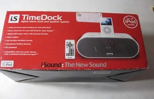 iSound DreamGEAR TIMEDOCK for vintage iPod DGIPOD-952 NEW UNUSED - Afbeelding 1 van 7