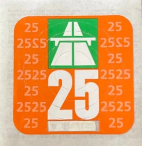Gebrauchte Schweiz Autobahnvignette 2025 - Bild 1 von 1