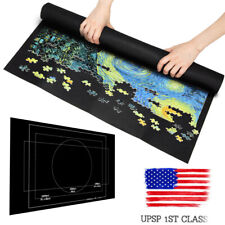 Up To 1500 Pieces Jigsaw Puzzle Storage Mat Roll Up Puzzle Felt Storage Pad HSL
