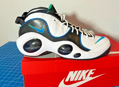 Size 13 - Nike Air Zoom Flight 95 White Photo Blue - Image 1 of 4