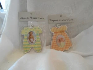UNBRANDED-2 MAGNETIC PORTRAIT FRAMES - Picture 1 of 1