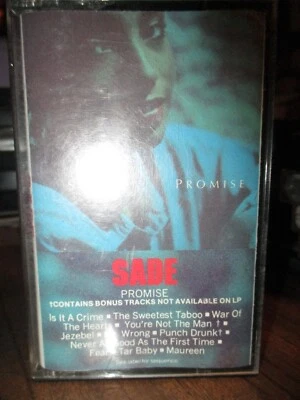 1985 SADE Promise US Cassette Portrait FRT 40263 Smooth Soul & R&B VG+ - Image 1 of 3