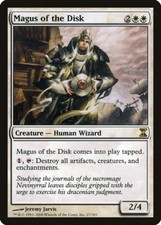 Magus of the Disk Time Spiral HEAVILY PLD White Rare MAGIC MTG CARD ABUGames