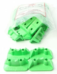 STUD-BOY Super Lite Doble Respaldo .750" Verde Serie Pro 2512-P2-GRN 48-Pack - Imagen 1 de 3