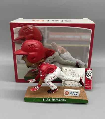 CINCINNATI REDS BILLY HAMILTON MLB BOBBLEHEAD SGA BOBBLE WITH BOX Cover