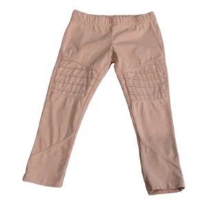 Tucker + Tate Pants Girls 4 Pink Moto Leggings - Picture 1 of 3