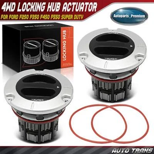 2x Front 4WD Auto Locking Hub for Ford F-250 F350 F450 F550 Super Duty 2011-2022 - Picture 1 of 13