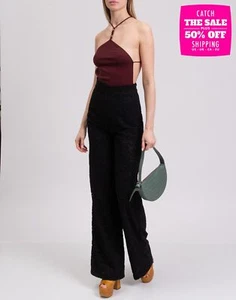 PVP €1250 BOTTEGA VENETA Body Talla M Mezcla Cachemira Tejido Fino Cuentas - Imagen 1 de 9