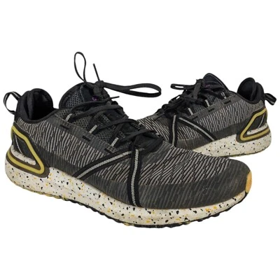 Adidas Solarthon Boost Golf Shoes Spikeless Black Yellow White FZ1024 Mens 12 - Image 1 of 4