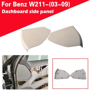 1Pair Beige Front Door Side Upper Cover FOR Mercedes E-Class W211 E63 2003-2009 - Picture 1 of 7