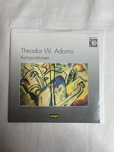 Theodor W. Adorno Kompositionen Wassily Kandinsky Classical Music CD - Picture 1 of 7
