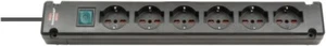 Brennenstuhl Bremounta Presa Multipla 6 Uscite Nero 3mt Con Interruttore 1150650 - Photo 1/1
