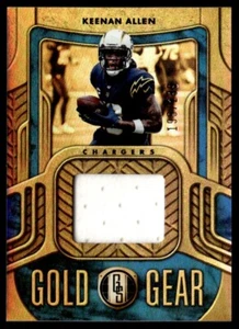Panini Gold Standard Gold Gear 2022 Keenan Allen #GG-KAL JJ1 - Imagen 1 de 2