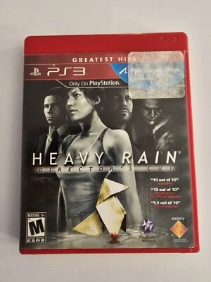 Heavy Rain: Director's Cut - 2013 Action Adventure - Sony PlayStation 3 PS3 Foto 1 de 4