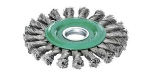 LESSMANN Rundbürste Ø 125 mm Bohrung Drahtstärke 0,5 mm Edelstahl 14 mm 12500... - Bild 1 von 1