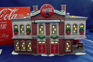 Dept 56 Snow Village Coca Cola Bottling Plant 54690 Mint Retired 1997 - Picture 1 of 9