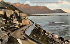 Victoria Road towards Camps Bay near Cape Town, South Africa Vintage Postcard