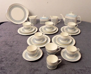 Royal Doulton Counterpoint H 5025 Limited Kaffeeservice 26 Tlg. - Bild 1 von 15
