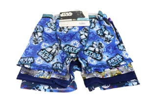 Disney Star Wars Boys Underwear 4 Pack Athletic Boxer Briefs Sizes 6-10 Size 8 - Picture 1 of 4