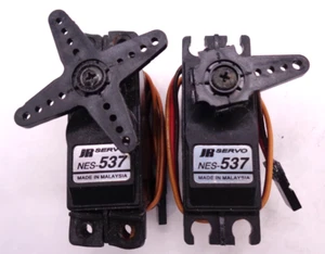 JR NES-537 STANDARD SIZE SERVOS QUANTITY F 2 IN GOOD CONDITION - Picture 1 of 1