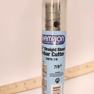 Champion Rotary Rebar Cutter 7/8" x 1/2" Shank CM79-7/8 - Picture 1 of 4