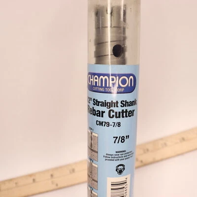Champion Rotary Rebar Cutter 7/8" x 1/2" Shank CM79-7/8 - Image 1 of 4
