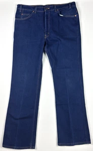 Pantalone Levis vintage uomo 38x32 517 poli misto cotone jeans anni 90 blu scuro bootcut - Foto 1 di 10